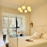 Curved Arm Bell Chandelier - Lamp Outdoor