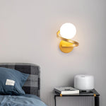 Curved Brass Wall Lamp - Lamp Outdoor