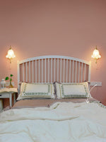 Curved Gooseneck Brass Glass Sconce - Lamp Outdoor