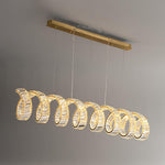 Curved LED Chandelier - Lamp Outdoor