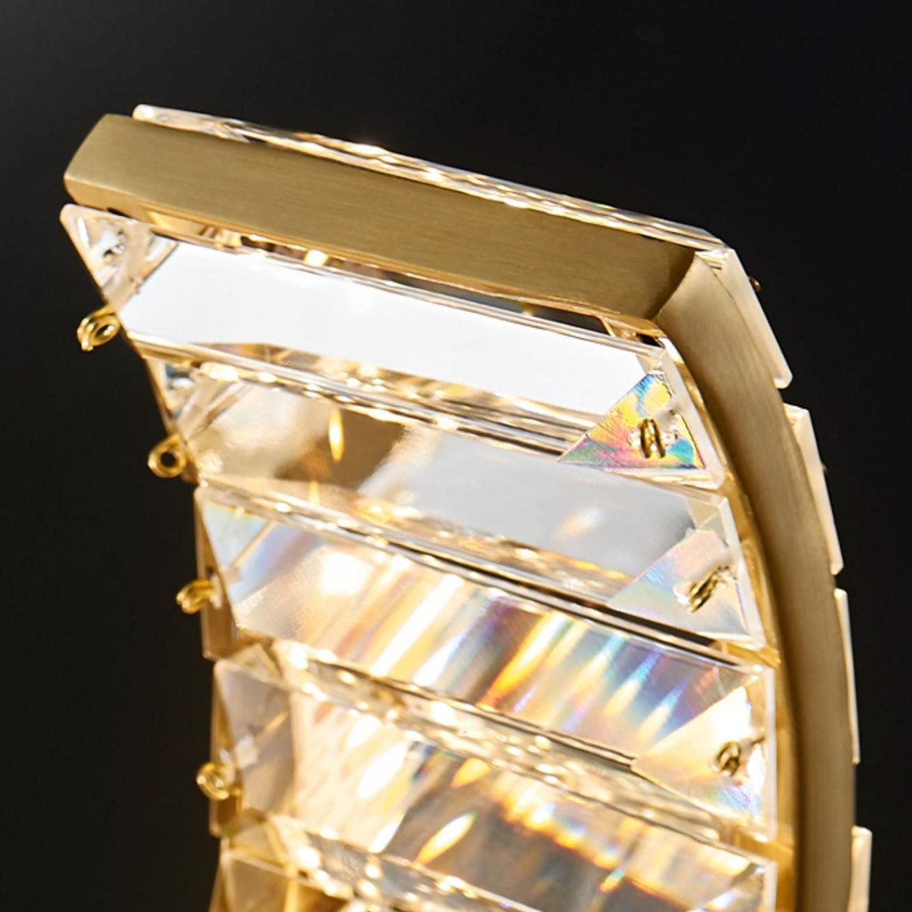 Curved LED Chandelier - Lamp Outdoor