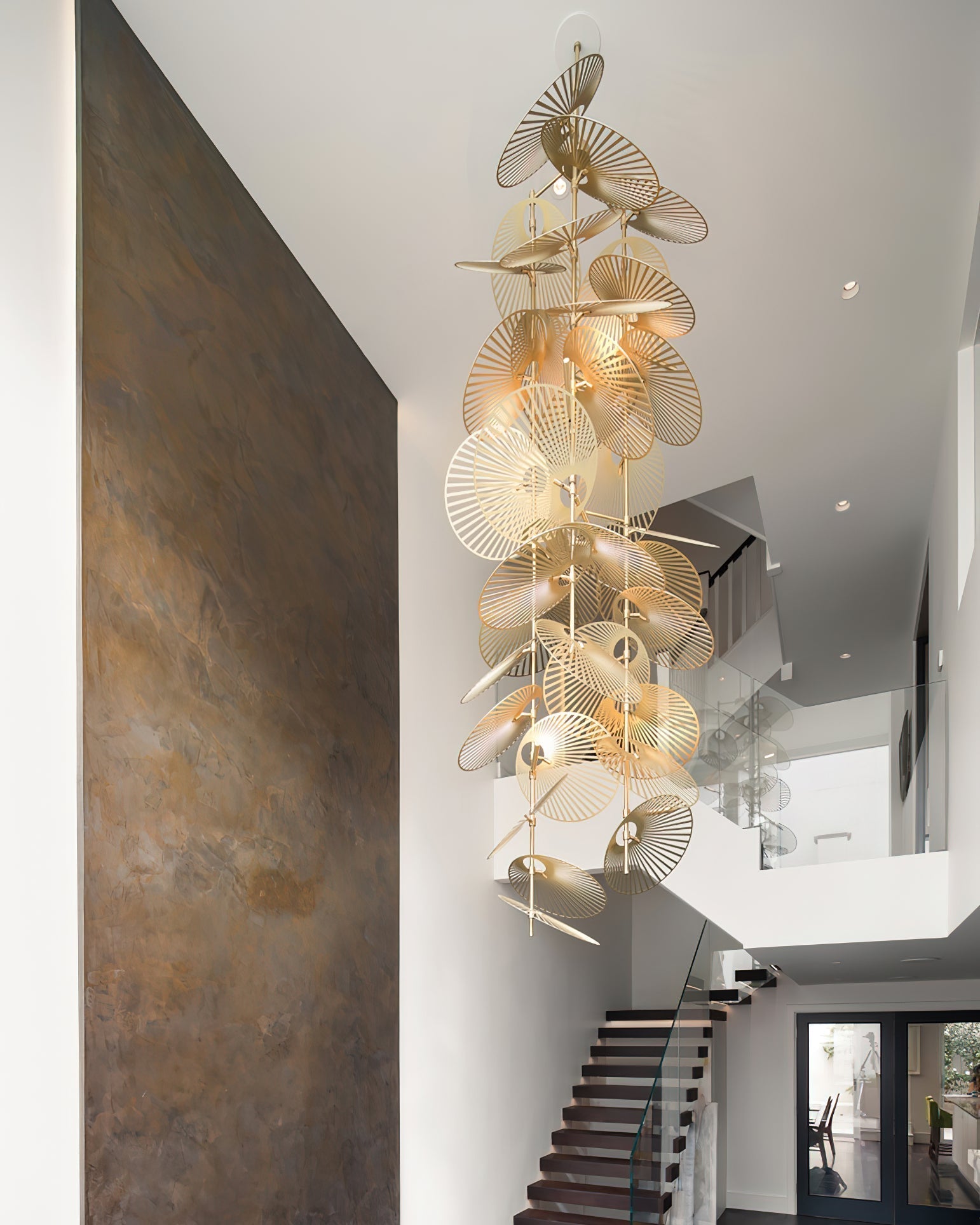 Odoraris Luxury Leaf Chandelier - Lamp Outdoor