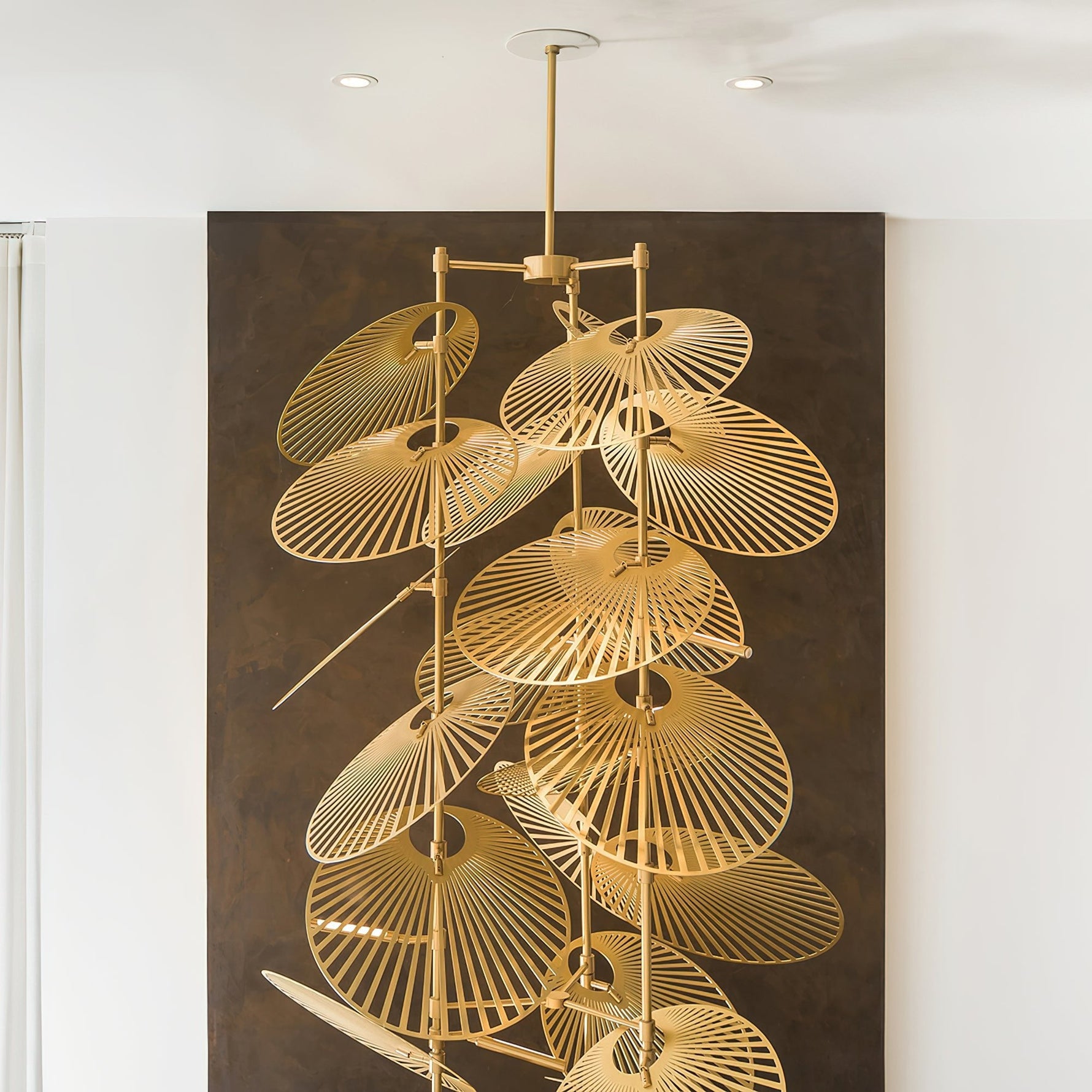 Odoraris Luxury Leaf Chandelier - Lamp Outdoor