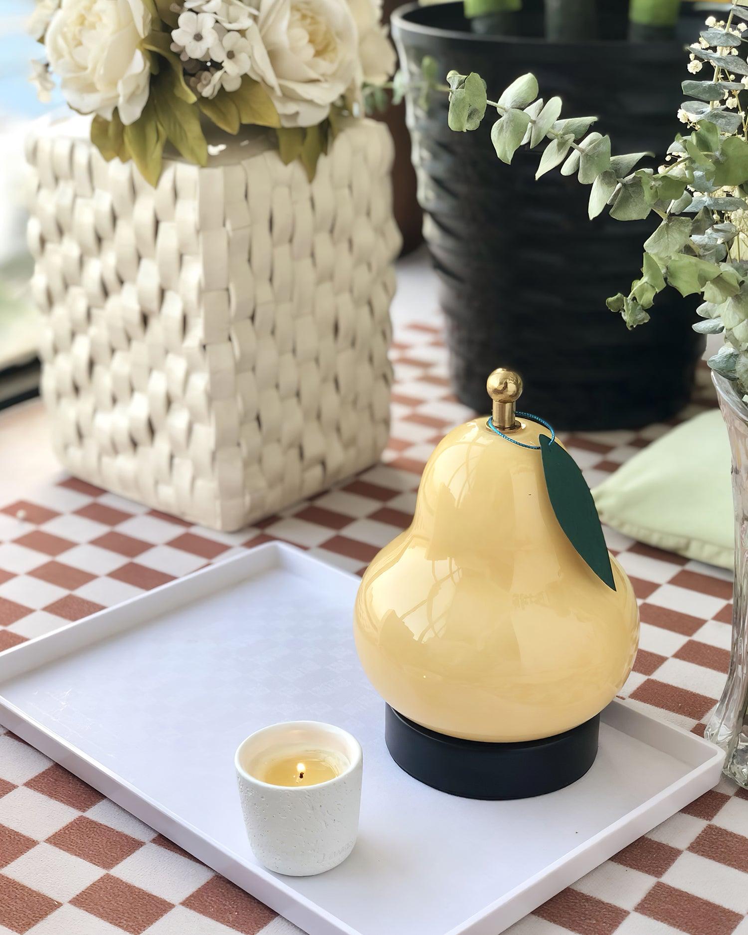 Cute Modern Glass Table Lamp