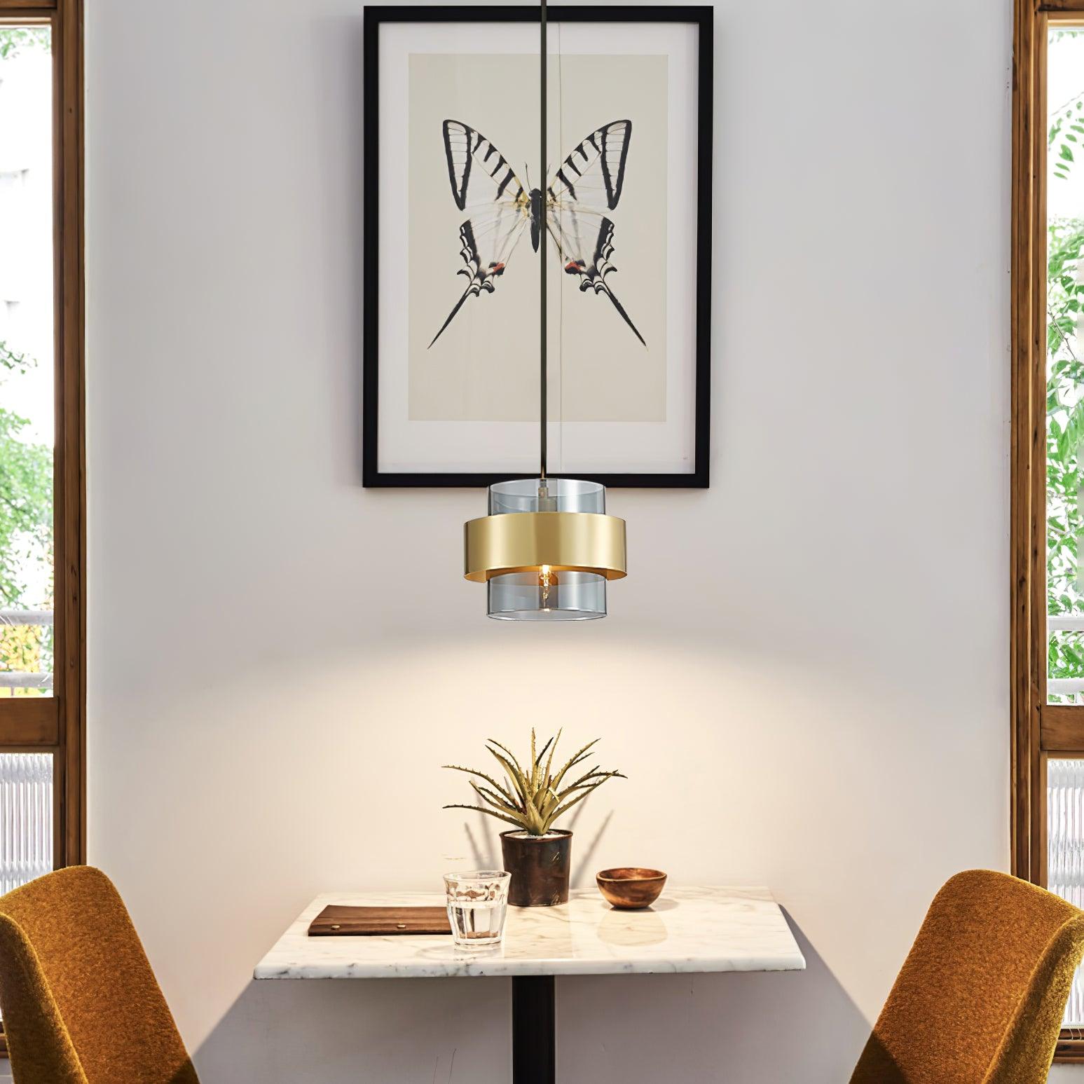 Cylinder Down Pendant Lamp - Lamp Outdoor