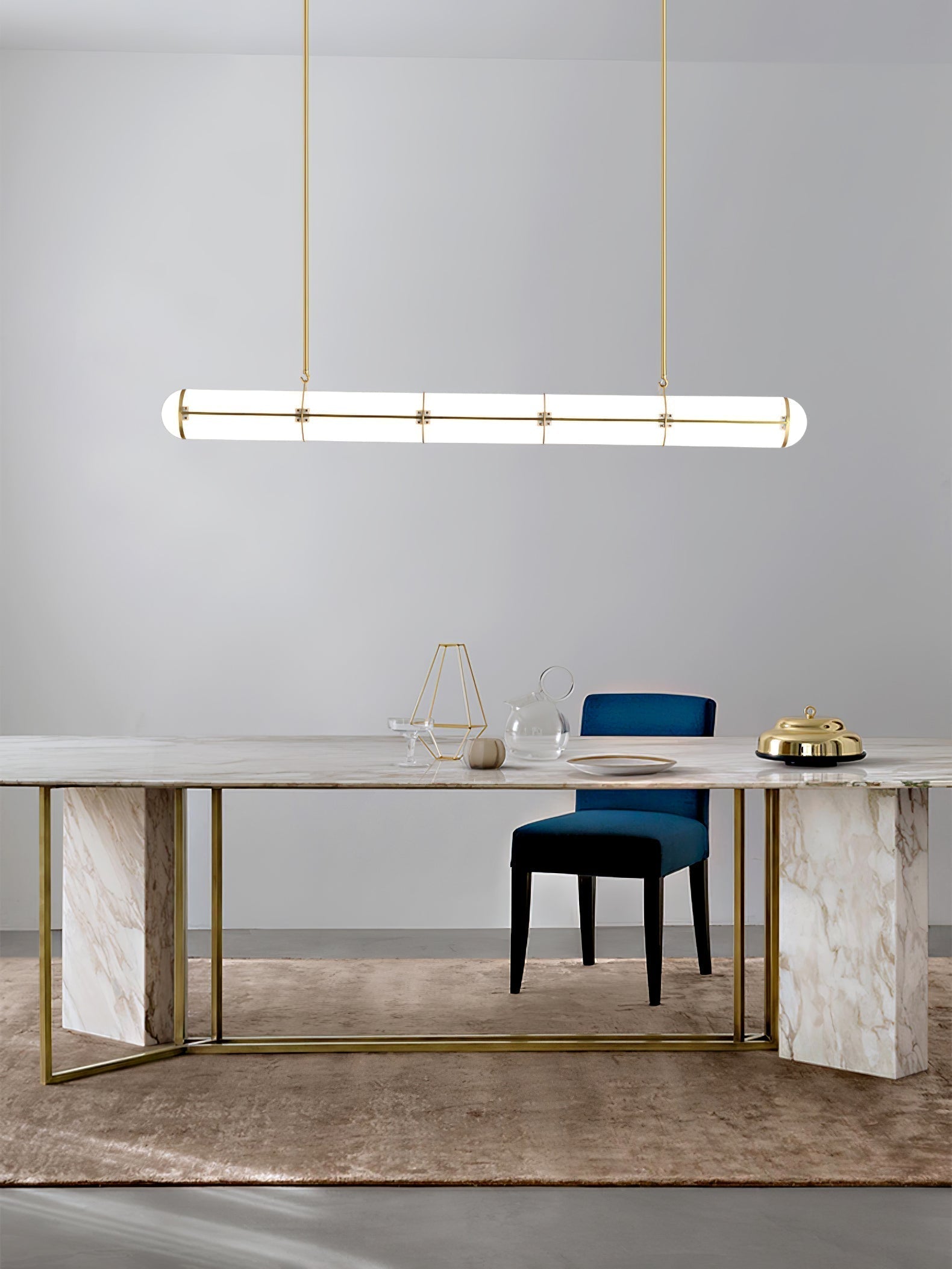 Cylindrical Endless Pendant Light - Lamp Outdoor