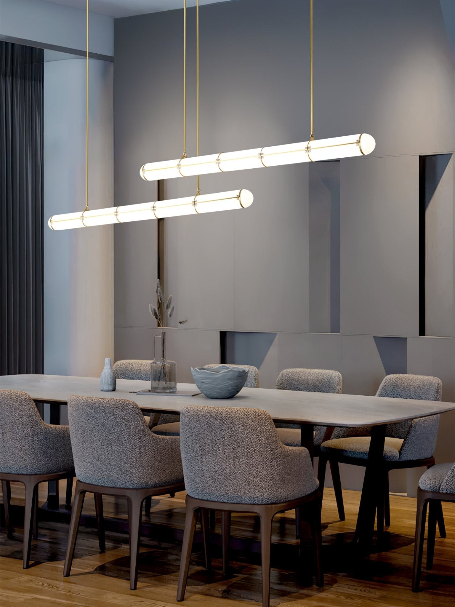 Cylindrical Endless Pendant Light - Lamp Outdoor