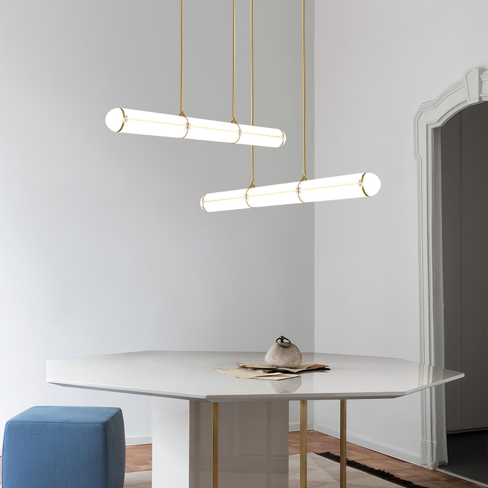 Cylindrical Endless Pendant Light - Lamp Outdoor