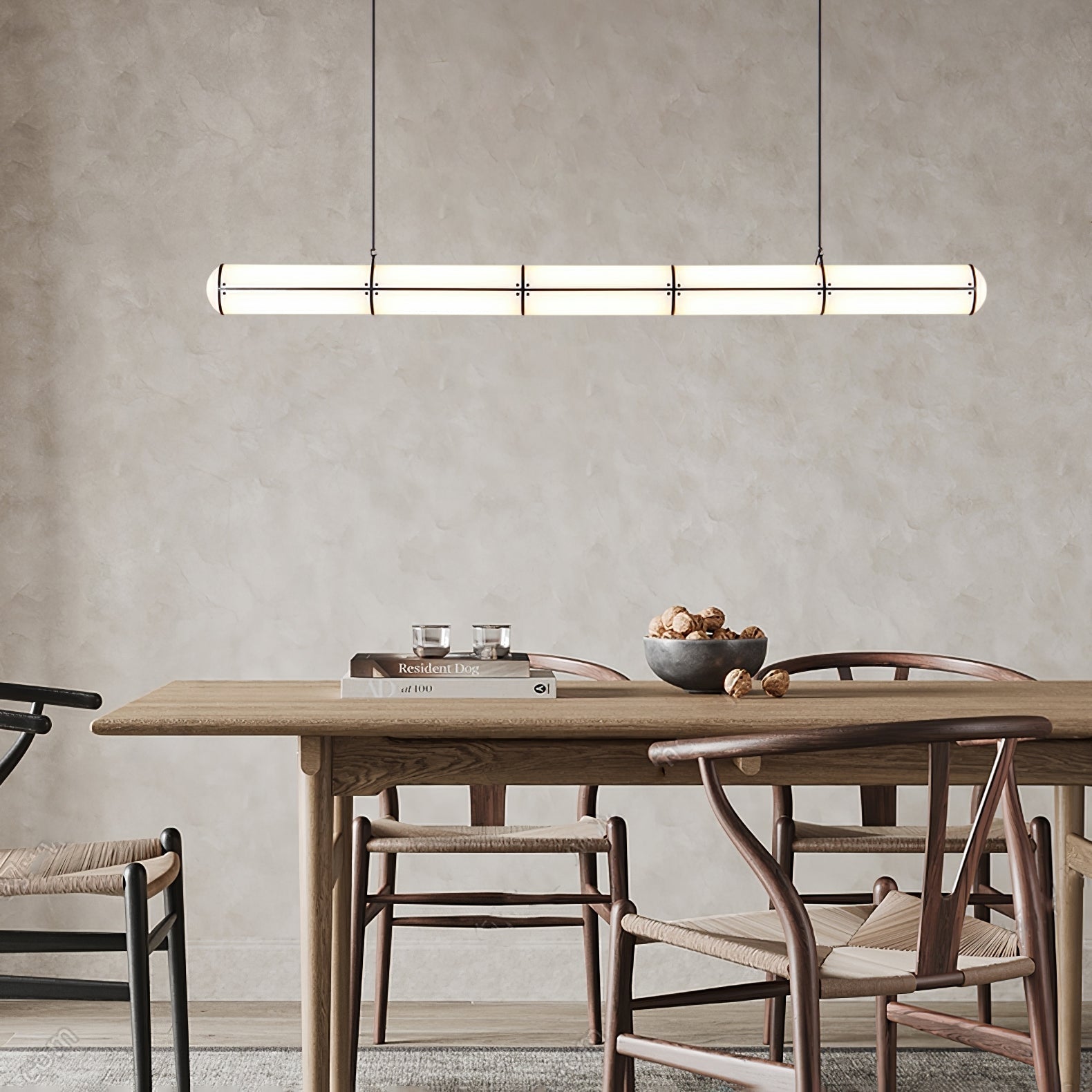Cylindrical Endless Pendant Light - Lamp Outdoor