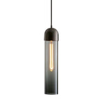 Glass Cylindrical Shape Pendant Light - Lamp Outdoor