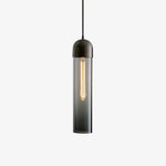 Glass Cylindrical Shape Pendant Light - Lamp Outdoor