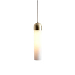 Glass Cylindrical Shape Pendant Light - Lamp Outdoor