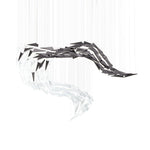 Nyvinia Glass Feather-Shape Chandelier - Lamp Outdoor
