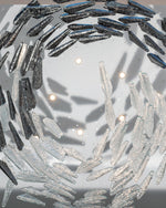 Nyvinia Glass Feather-Shape Chandelier - Lamp Outdoor