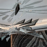 Nyvinia Glass Feather-Shape Chandelier - Lamp Outdoor