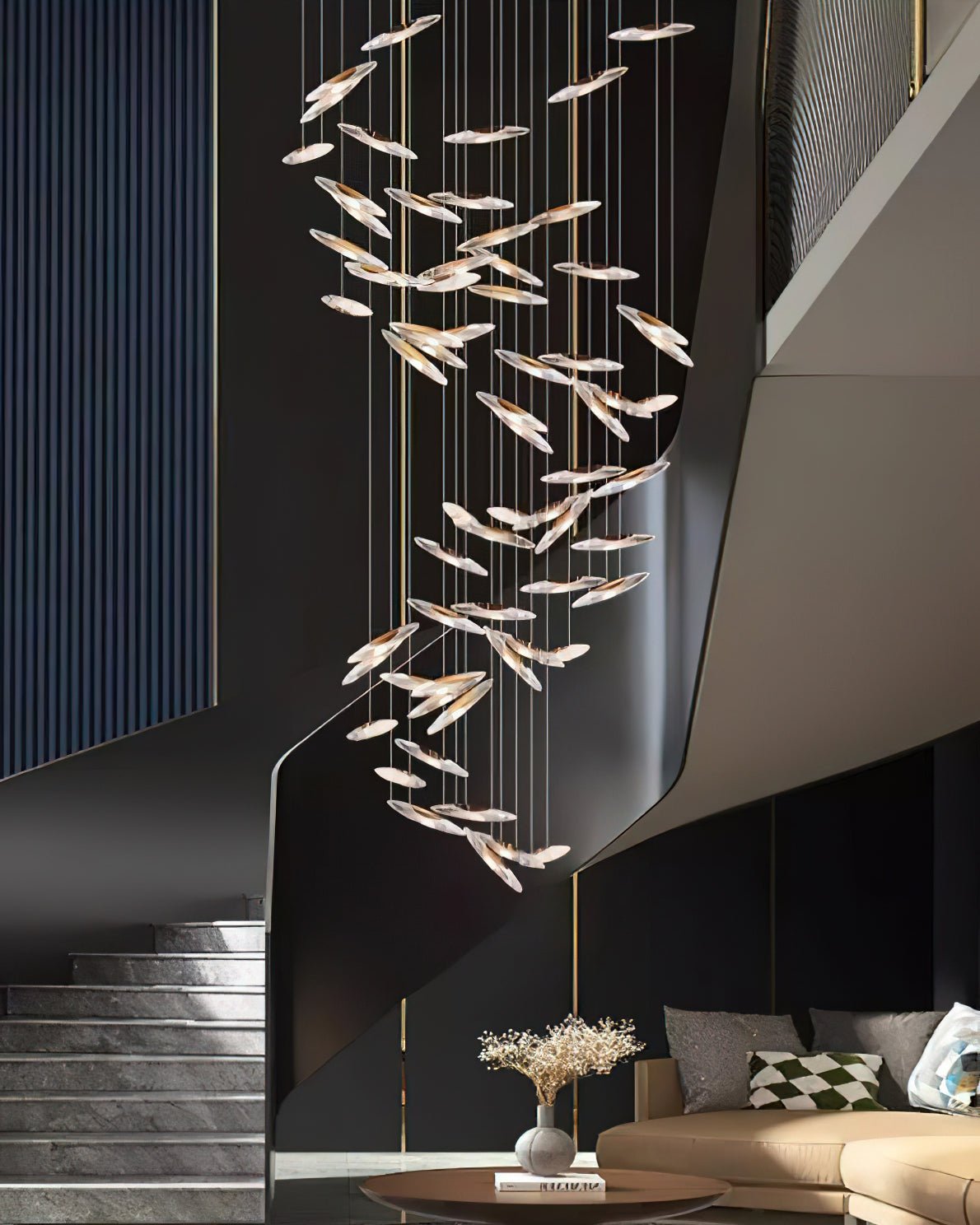 Moonlight Whispers Chandelier - Lamp Outdoor