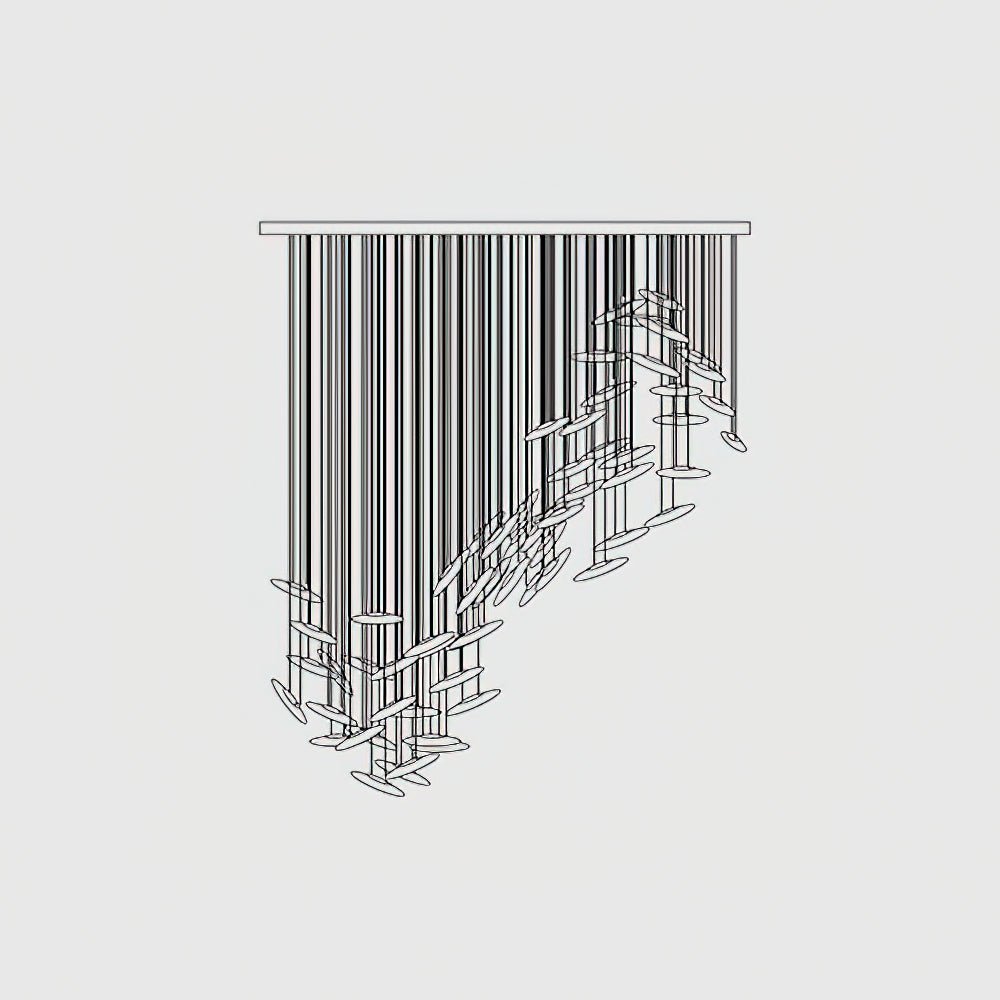 Moonlight Whispers Chandelier - Lamp Outdoor