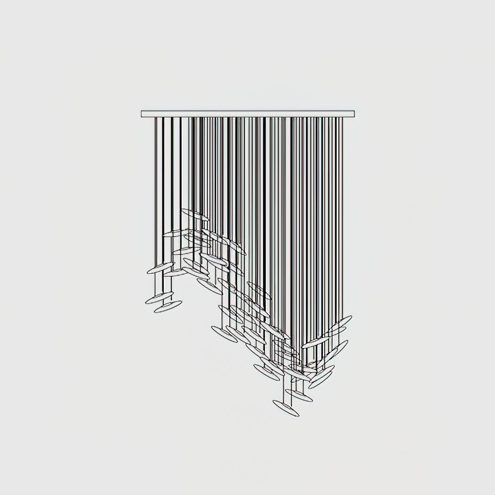 Moonlight Whispers Chandelier - Lamp Outdoor