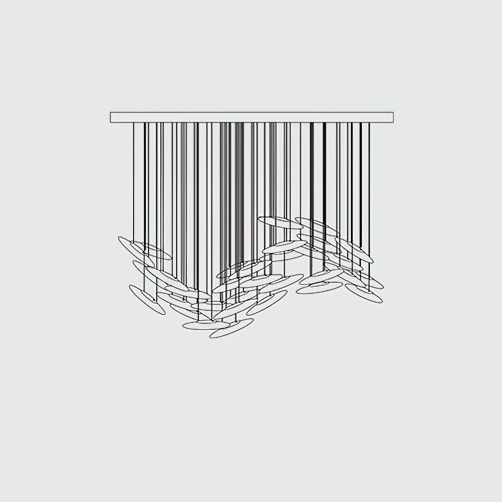 Moonlight Whispers Chandelier - Lamp Outdoor