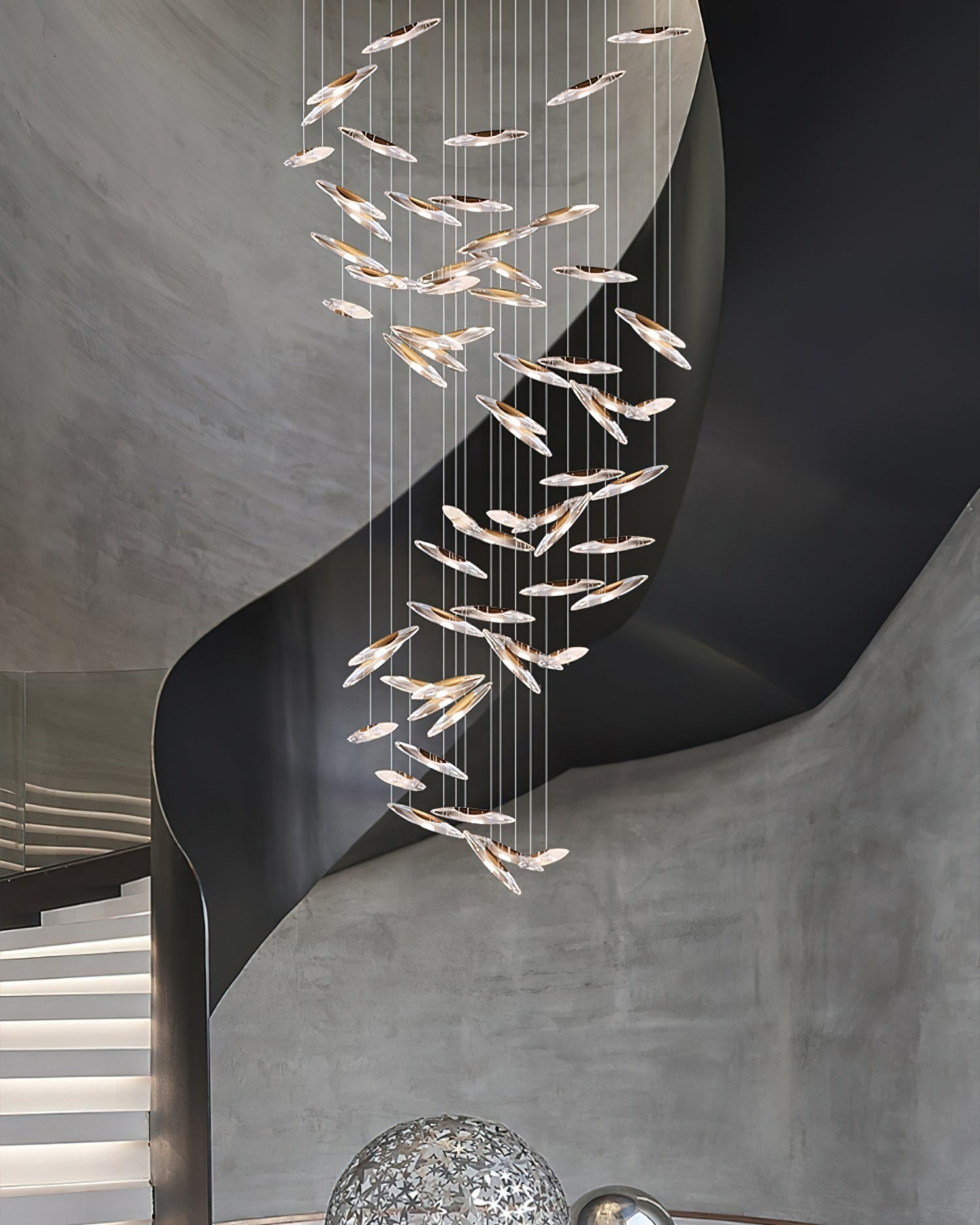 Moonlight Whispers Chandelier - Lamp Outdoor