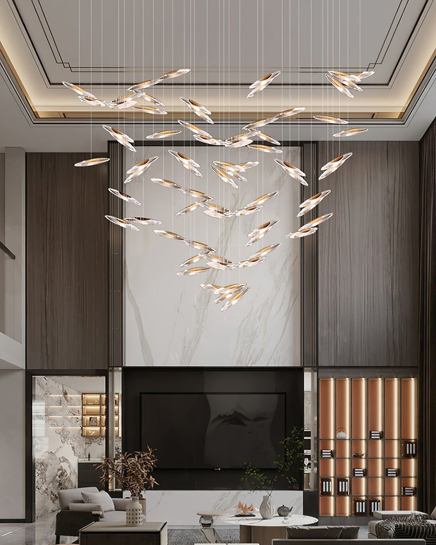 Moonlight Whispers Chandelier - Lamp Outdoor