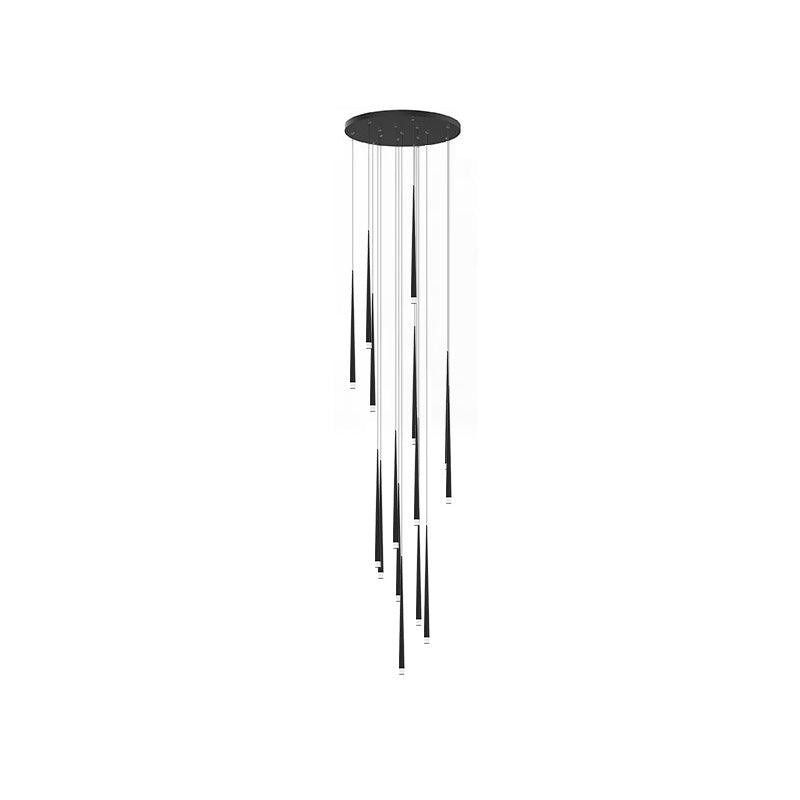 Slender Cone Chandelier - Lamp Outdoor