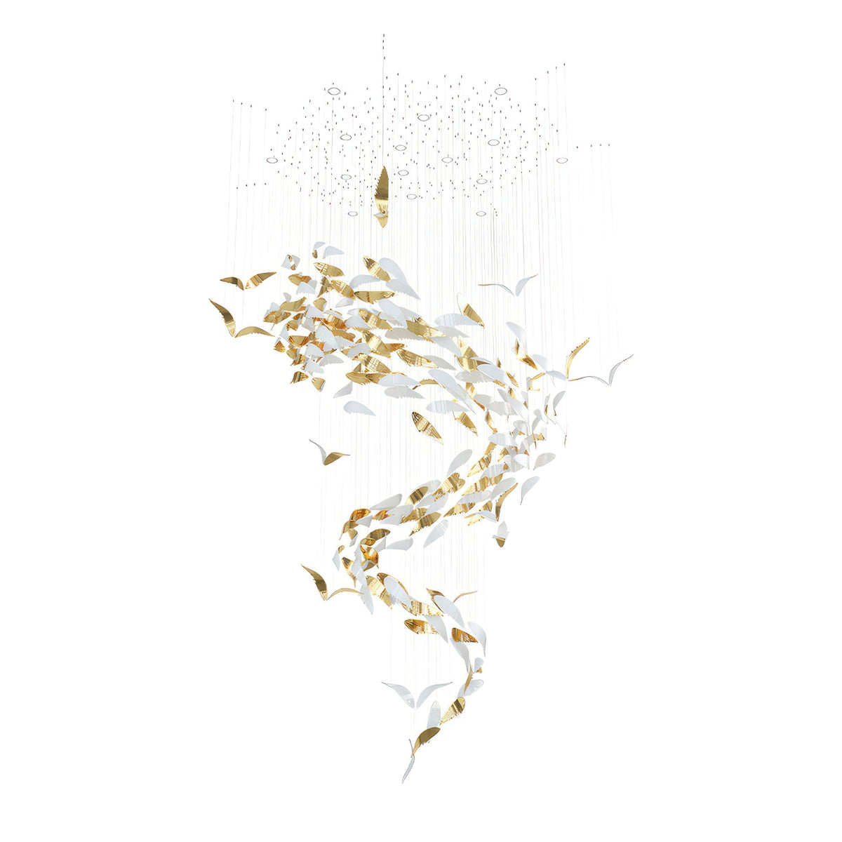 Alvenan Bird Flock Chandelier - Lamp Outdoor