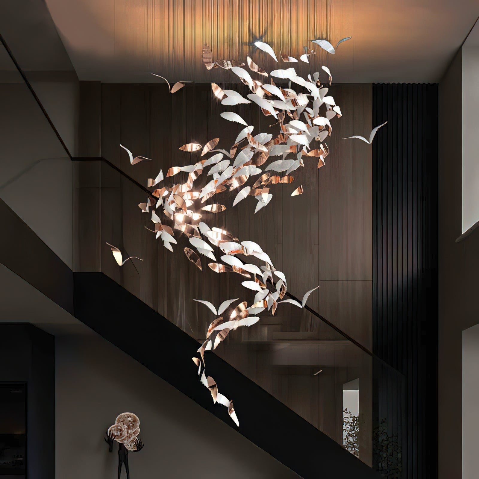 Alvenan Bird Flock Chandelier - Lamp Outdoor