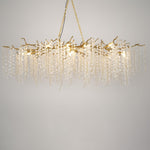 Shiro Noda Crystal Chandelier - Lamp Outdoor