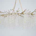 Shiro Noda Crystal Chandelier - Lamp Outdoor