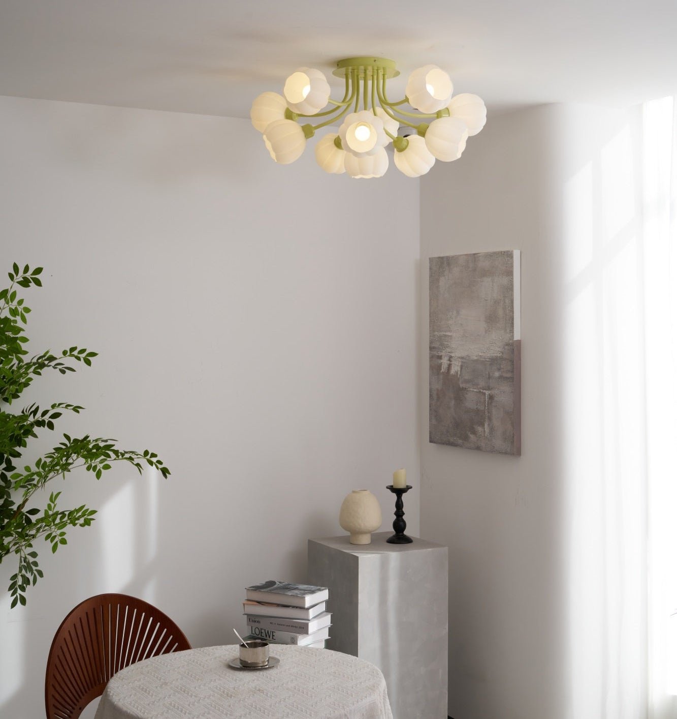 Pumpkin Matcha Ceiling Lamp - Lamp Outdoor