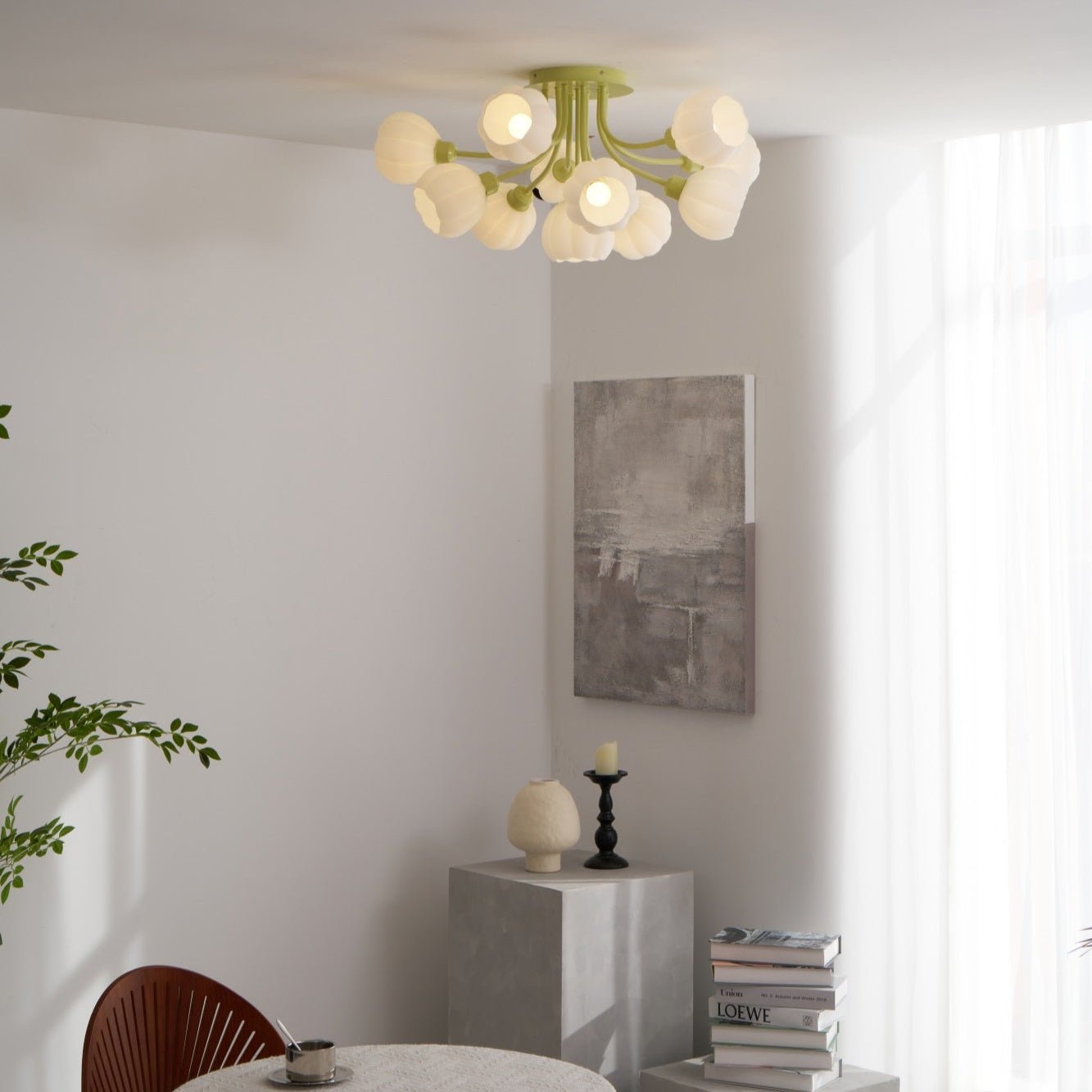 Pumpkin Matcha Ceiling Lamp - Lamp Outdoor
