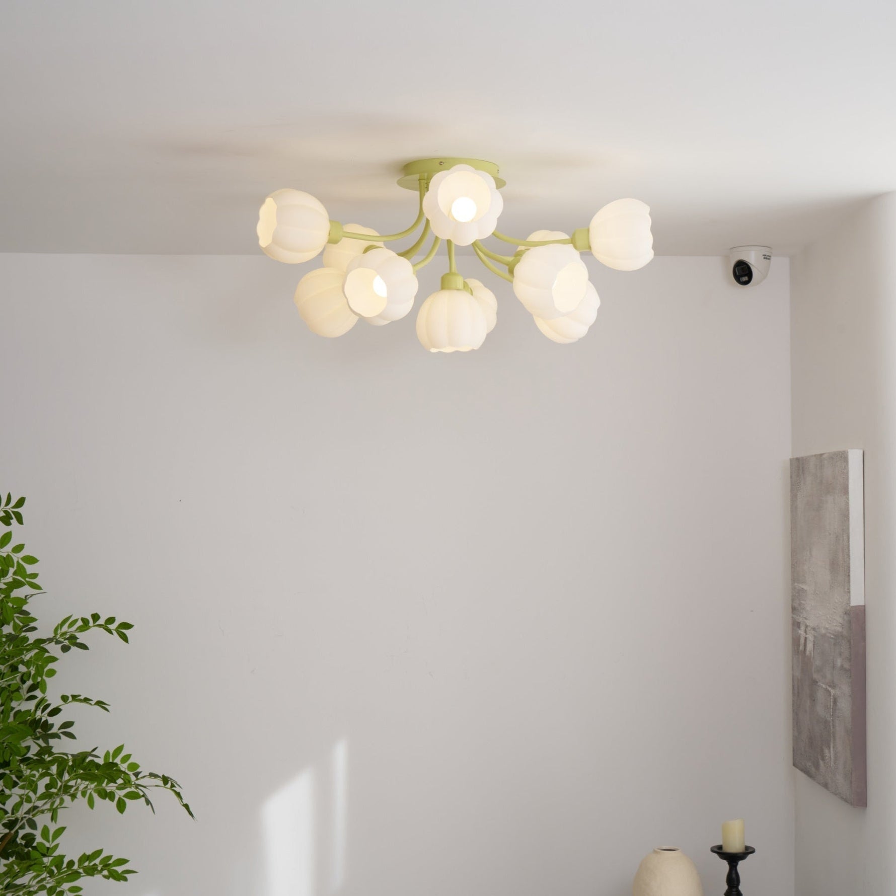 Pumpkin Matcha Ceiling Lamp - Lamp Outdoor