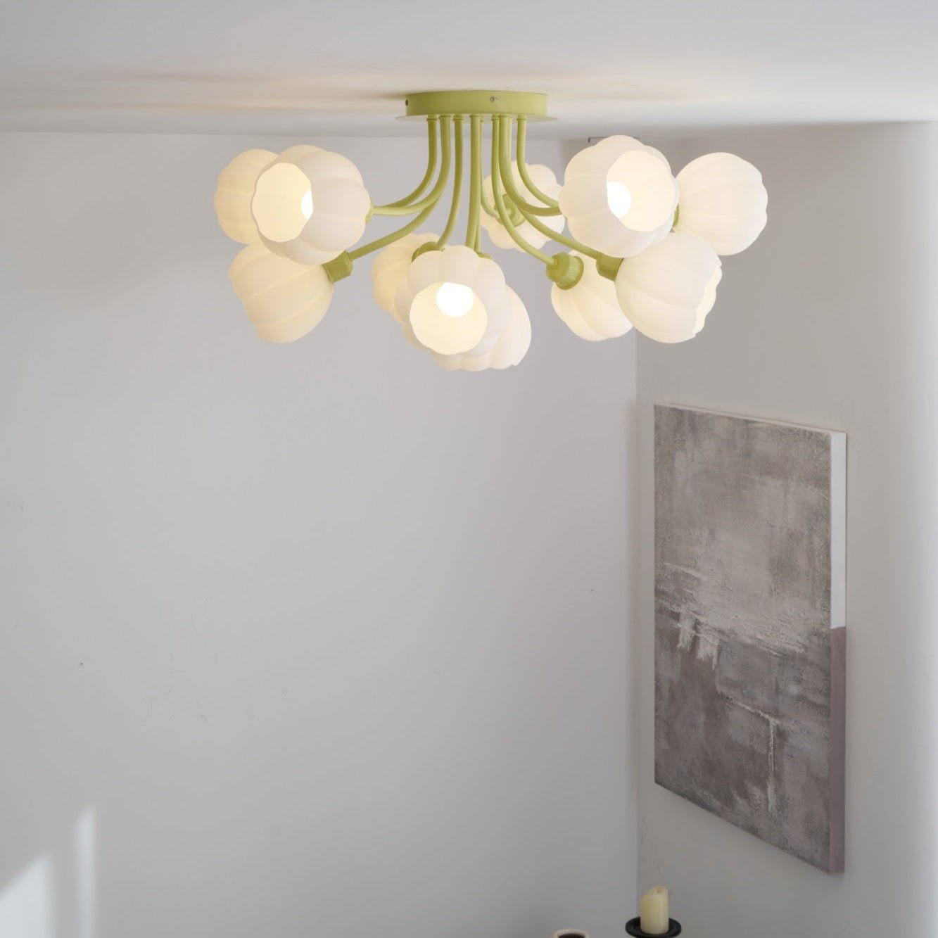 Pumpkin Matcha Ceiling Lamp - Lamp Outdoor