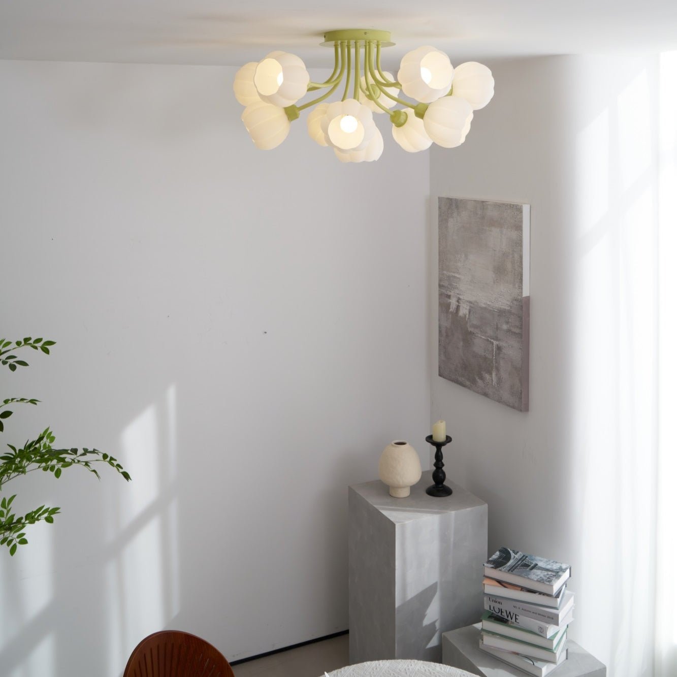 Pumpkin Matcha Ceiling Lamp - Lamp Outdoor