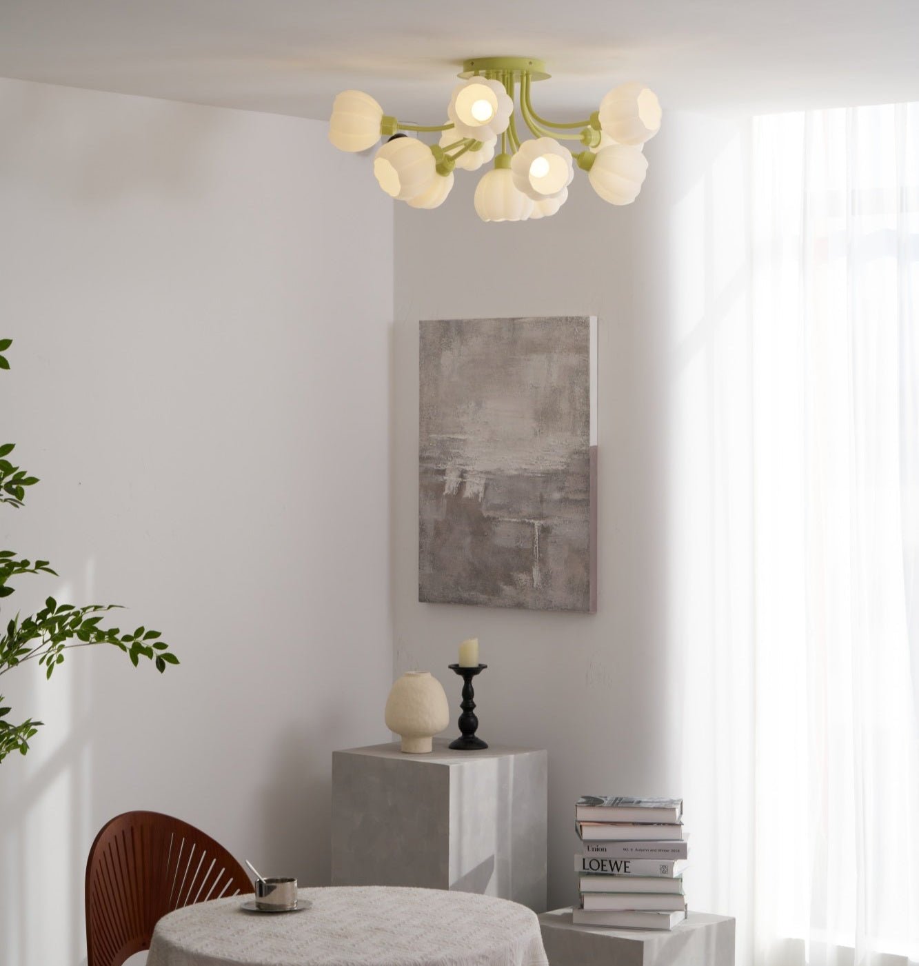 Pumpkin Matcha Ceiling Lamp - Lamp Outdoor
