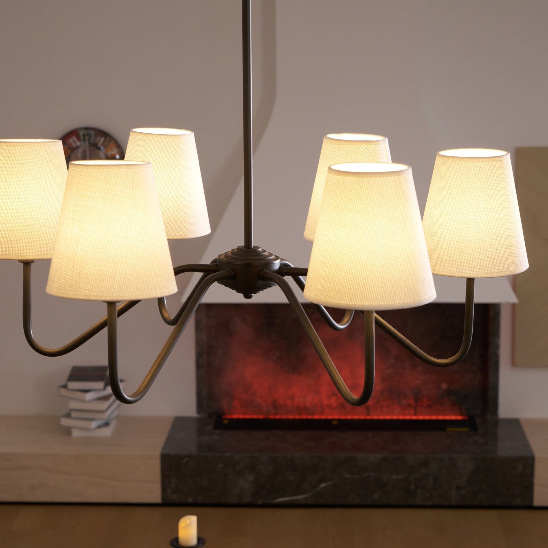 Lumos Black Chandelier - Lamp Outdoor
