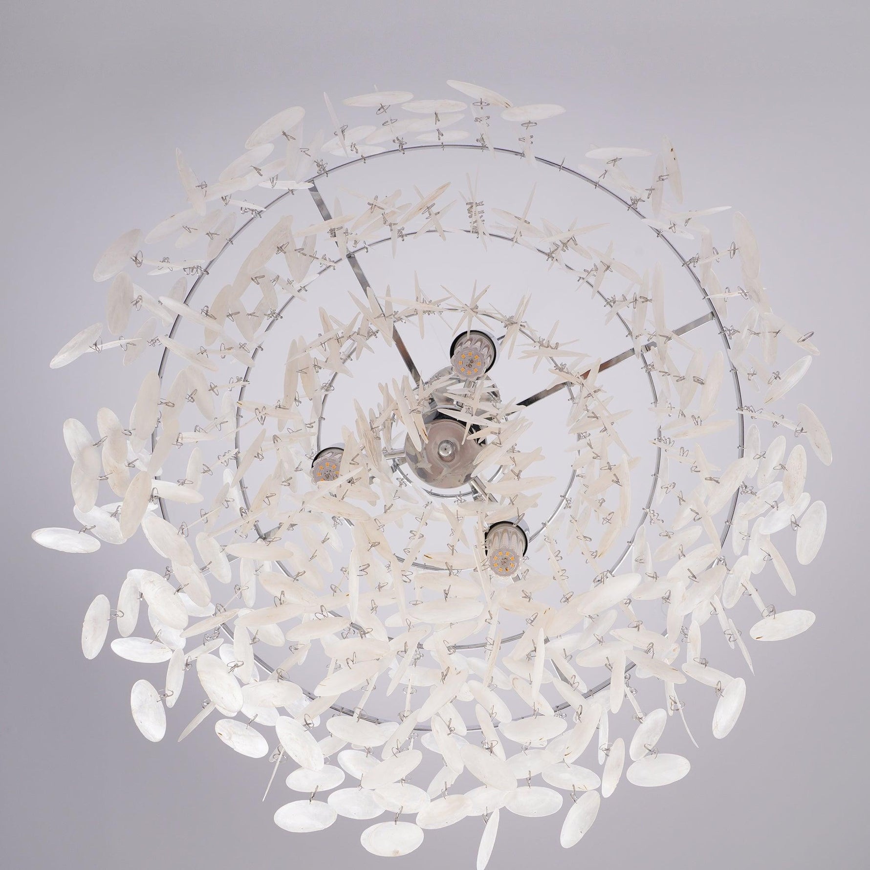 Round Shell Chandelier - Lamp Outdoor