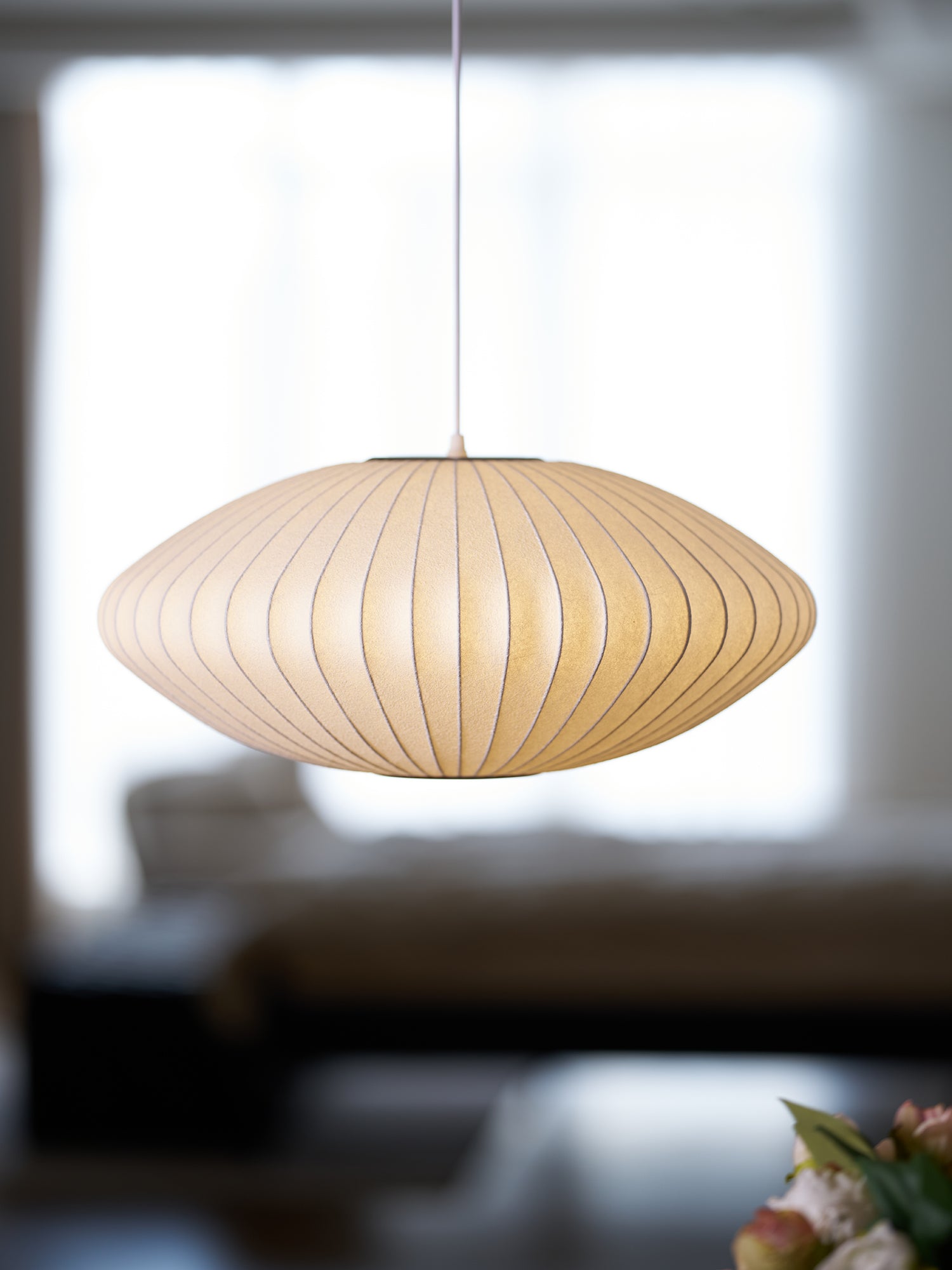 Bubble Mulberry Silk Pendant Lamp - Lamp Outdoor