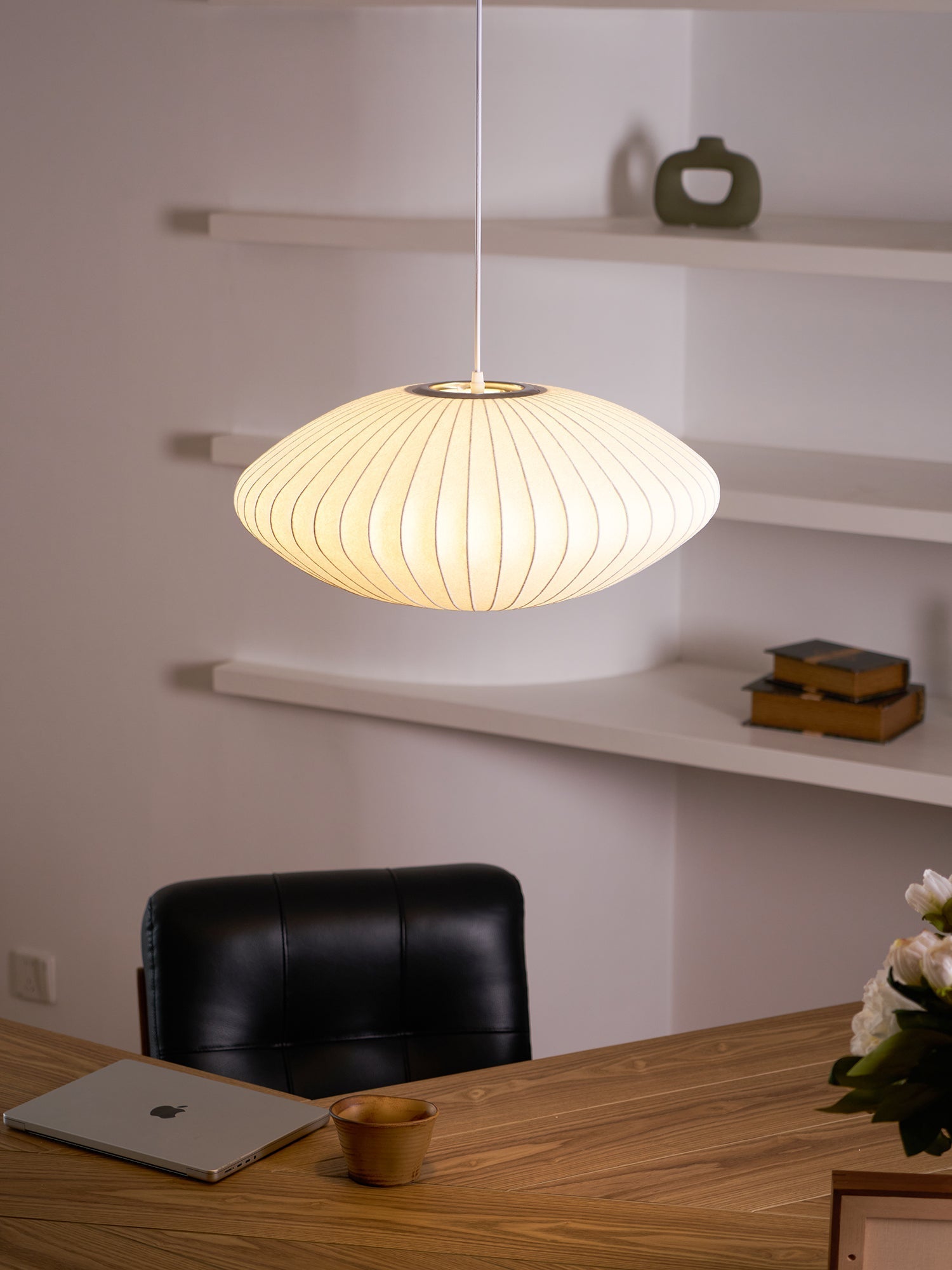 Bubble Mulberry Silk Pendant Lamp - Lamp Outdoor