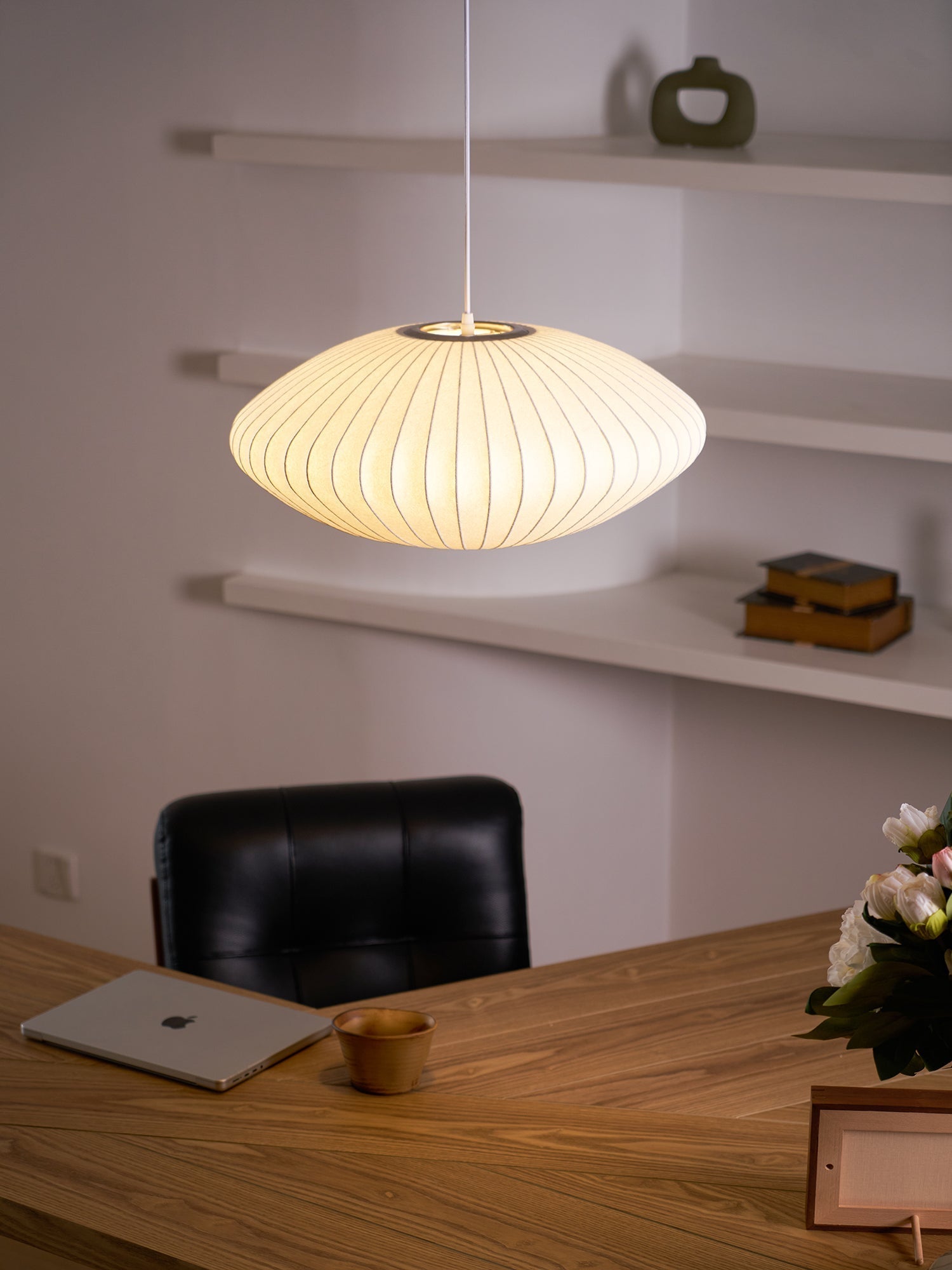 Bubble Mulberry Silk Pendant Lamp - Lamp Outdoor