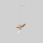 Elsilor Avian-Inspired Wood Pendant Light - Lamp Outdoor