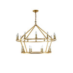 Ivzorarae Sculptural Metal Chandelier - Lamp Outdoor