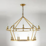 Ivzorarae Sculptural Metal Chandelier - Lamp Outdoor