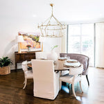 Ivzorarae Sculptural Metal Chandelier - Lamp Outdoor