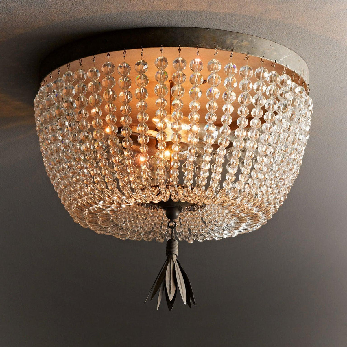 Dauphine Crystal Ceiling Light - Lamp Outdoor