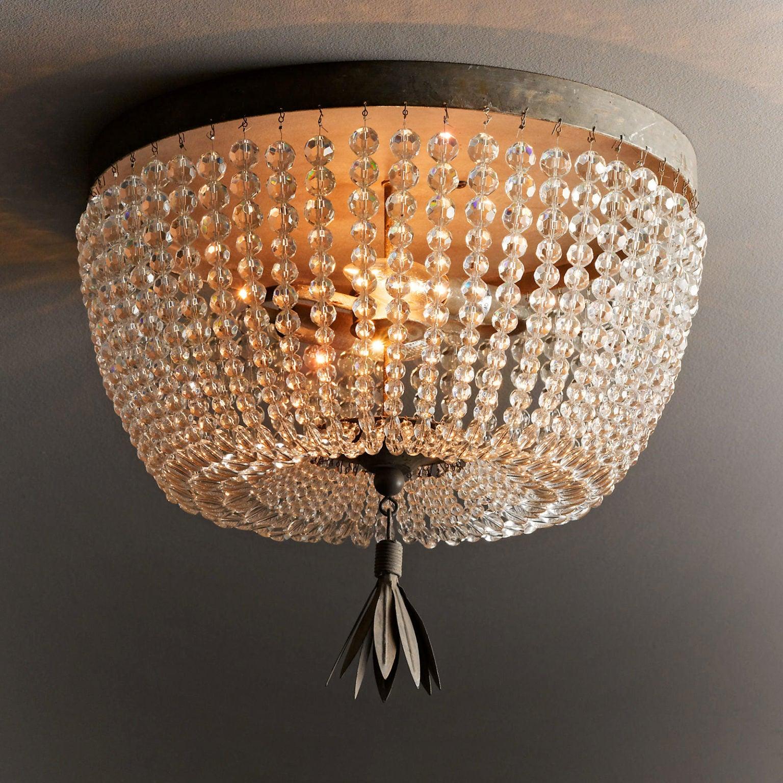 Dauphine Crystal Ceiling Light - Lamp Outdoor