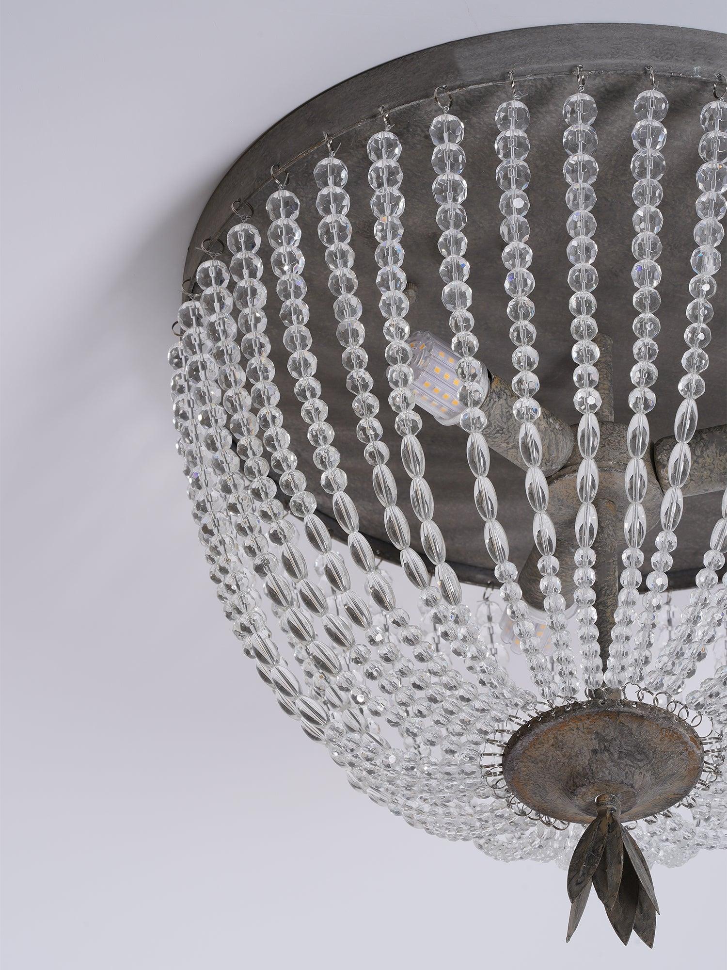Dauphine Crystal Ceiling Light - Lamp Outdoor