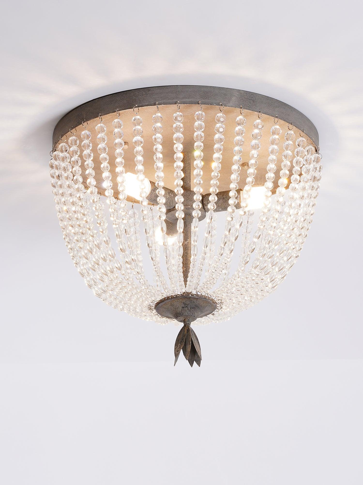 Dauphine Crystal Ceiling Light - Lamp Outdoor