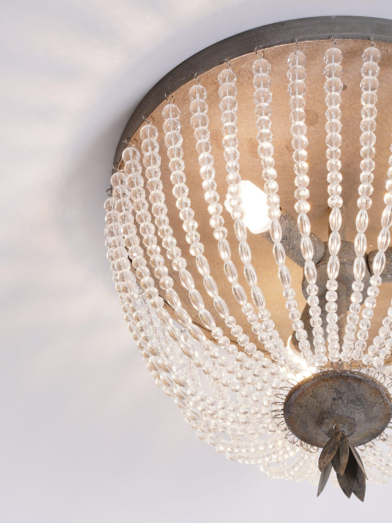 Dauphine Crystal Ceiling Light - Lamp Outdoor